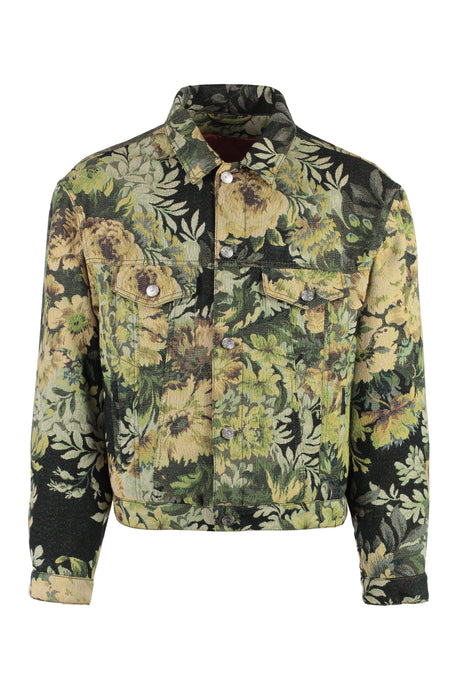 ETRO Floral Motif Overshirt