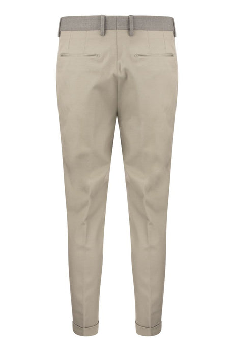 ETRO Men's Grey Wool Trousers - FW22 Collection