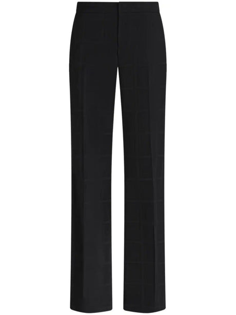 ETRO Classic Flat Front Trousers for Men