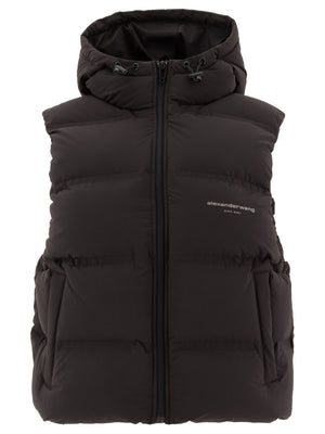 ALEXANDER WANG DOWN VEST WITH LOGO