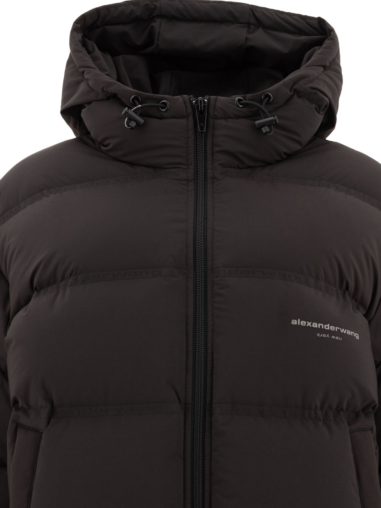 ALEXANDER WANG Women’s Regular Fit Down Jacket with Logo