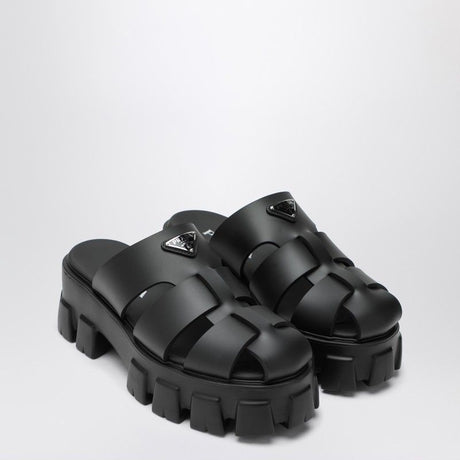 PRADA Oversized Monolith Clogs for Women