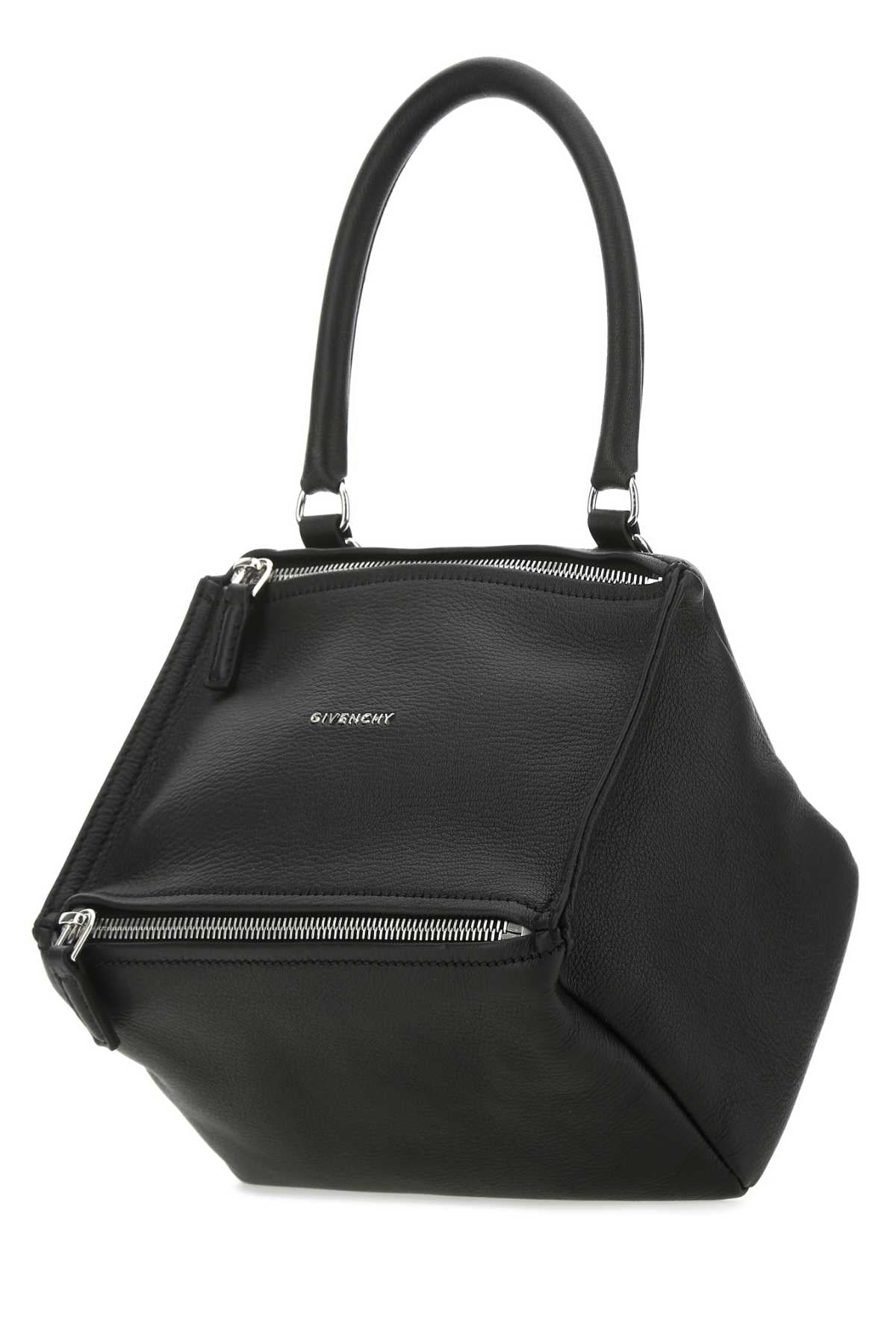 GIVENCHY Mini Black Leather Pandora Handbag