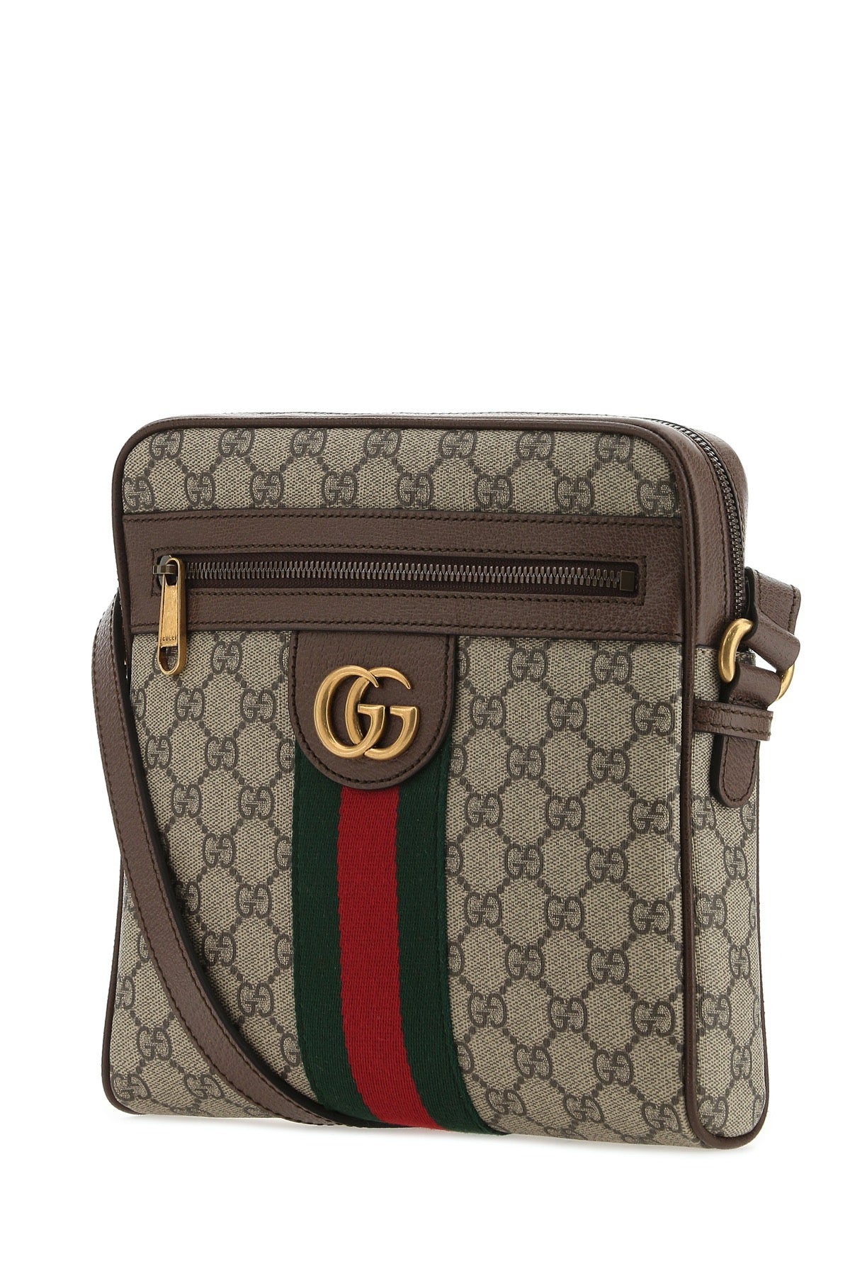 GUCCI Mini GG Supreme Fabric Crossbody Handbag