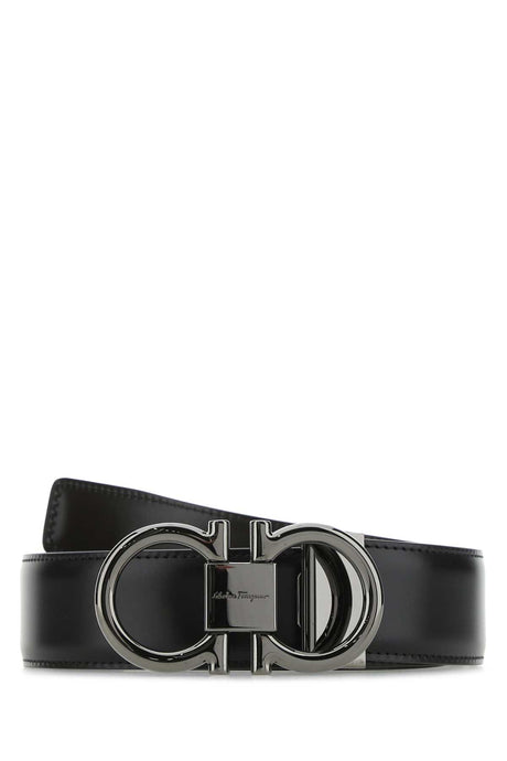 SALVATORE FERRAGAMO Classic Leather Belt for Men