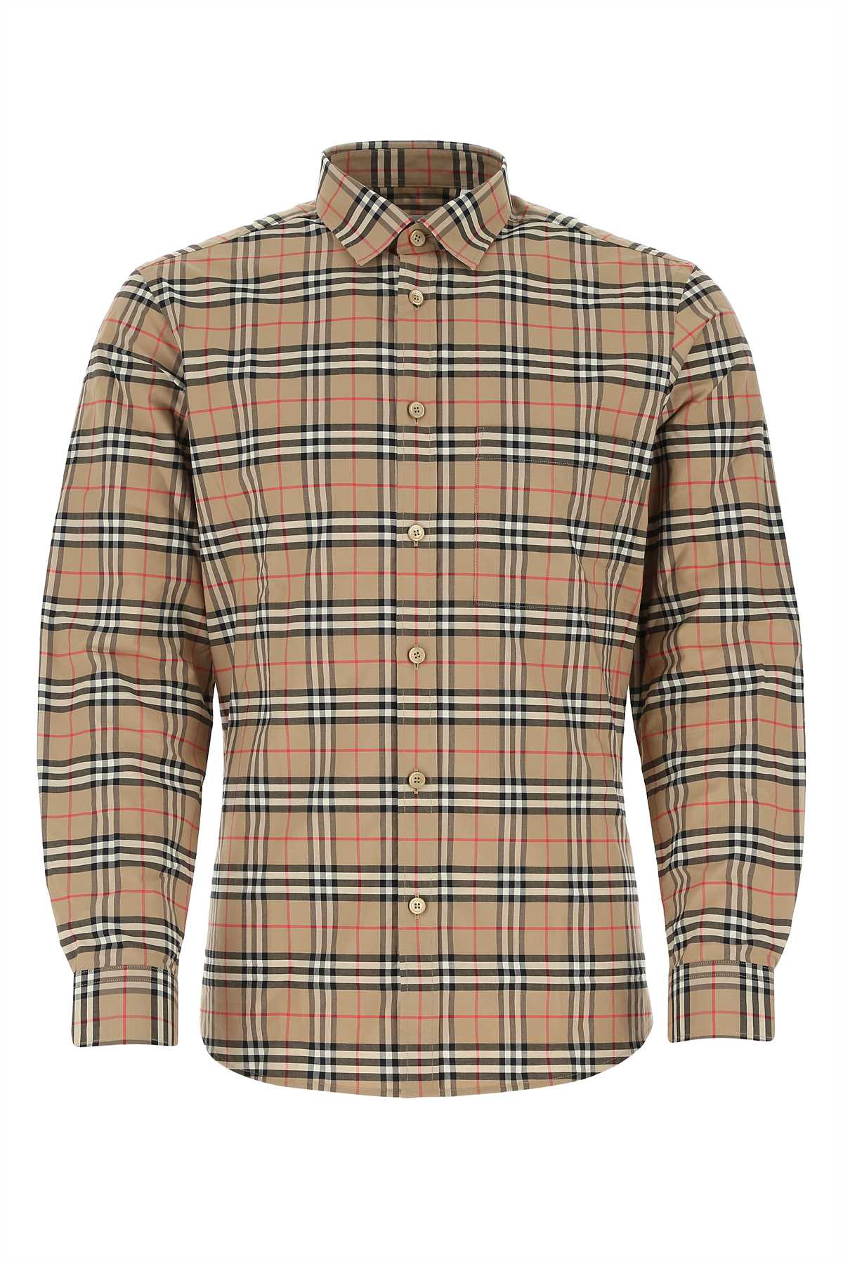 BURBERRY Men's Classic Fit Check Shirt