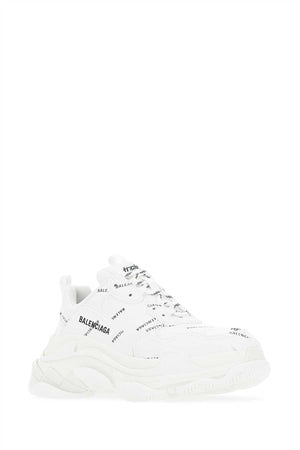 BALENCIAGA Synthetic Leather Triple S Sneakers for Women