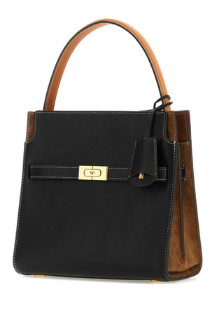 TORY BURCH Mini Two-tone Leather Handbag