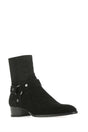 SAINT LAURENT Ultra-Comfort Black Suede Boots for Men