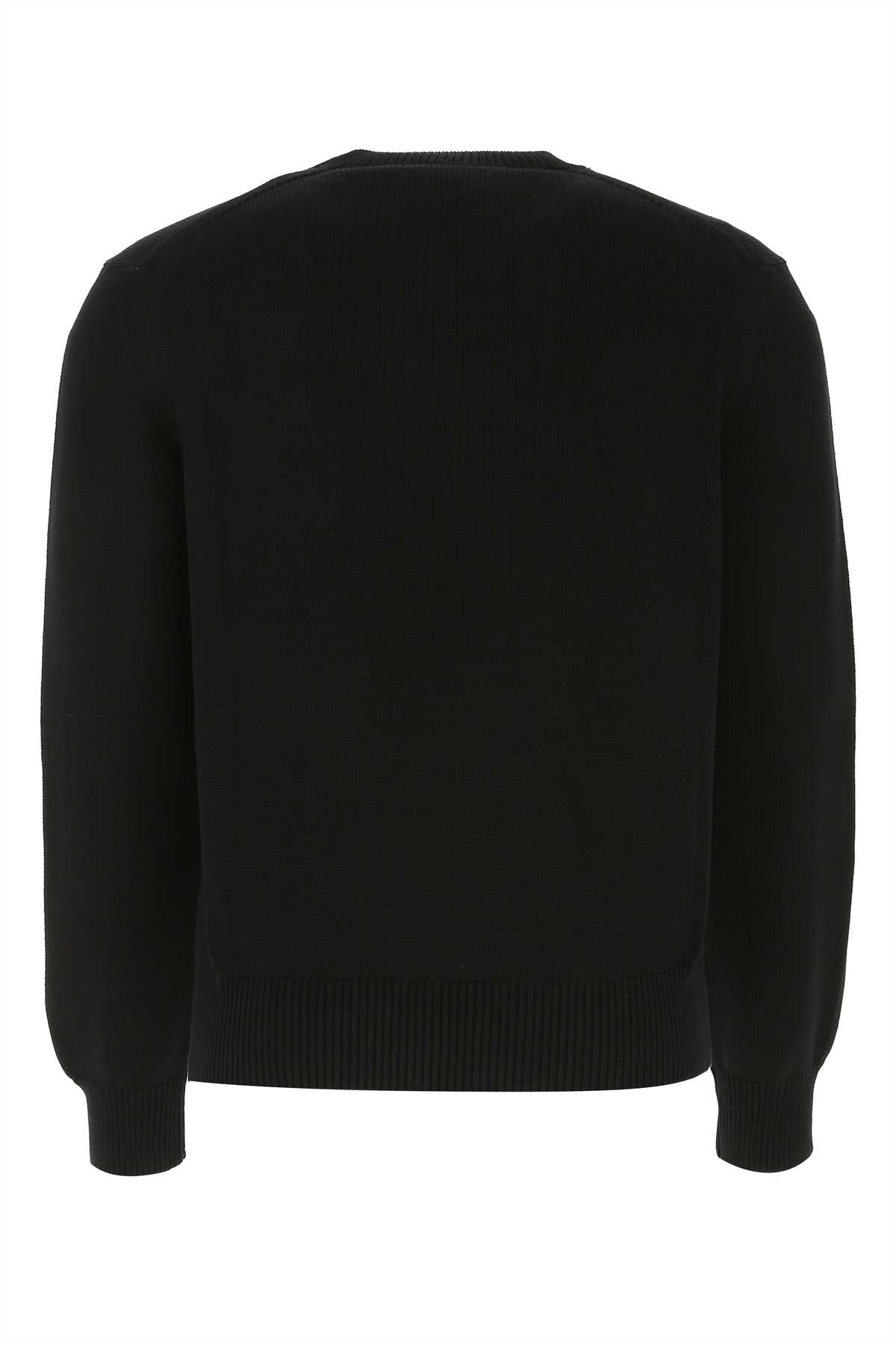 ALEXANDER MCQUEEN Classic Black Cotton Sweater for Men