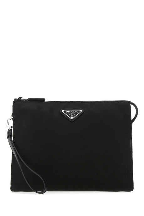 PRADA Re-nylon Mini Clutch Bag - 22cm x 17cm x 6cm