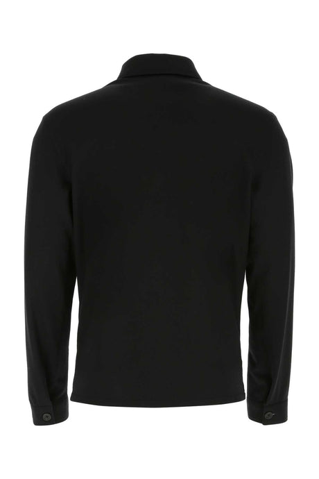 PRADA Sophisticated Wool and Cashmere Shirt for Men - Size 50