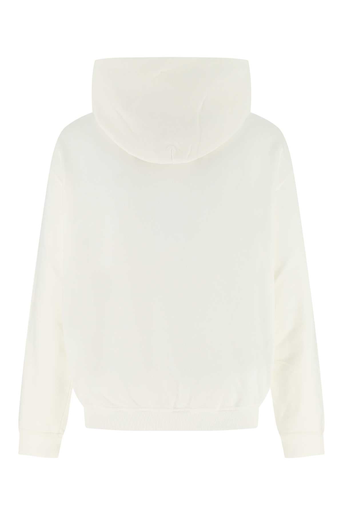 MAISON MARGIELA Ivory Oversized Cotton Sweater - Perfect for Every Occasion