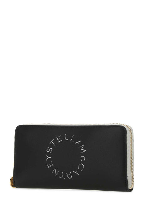 STELLA McCARTNEY Mini Alter Mat Wallet - Chic Black Accessory