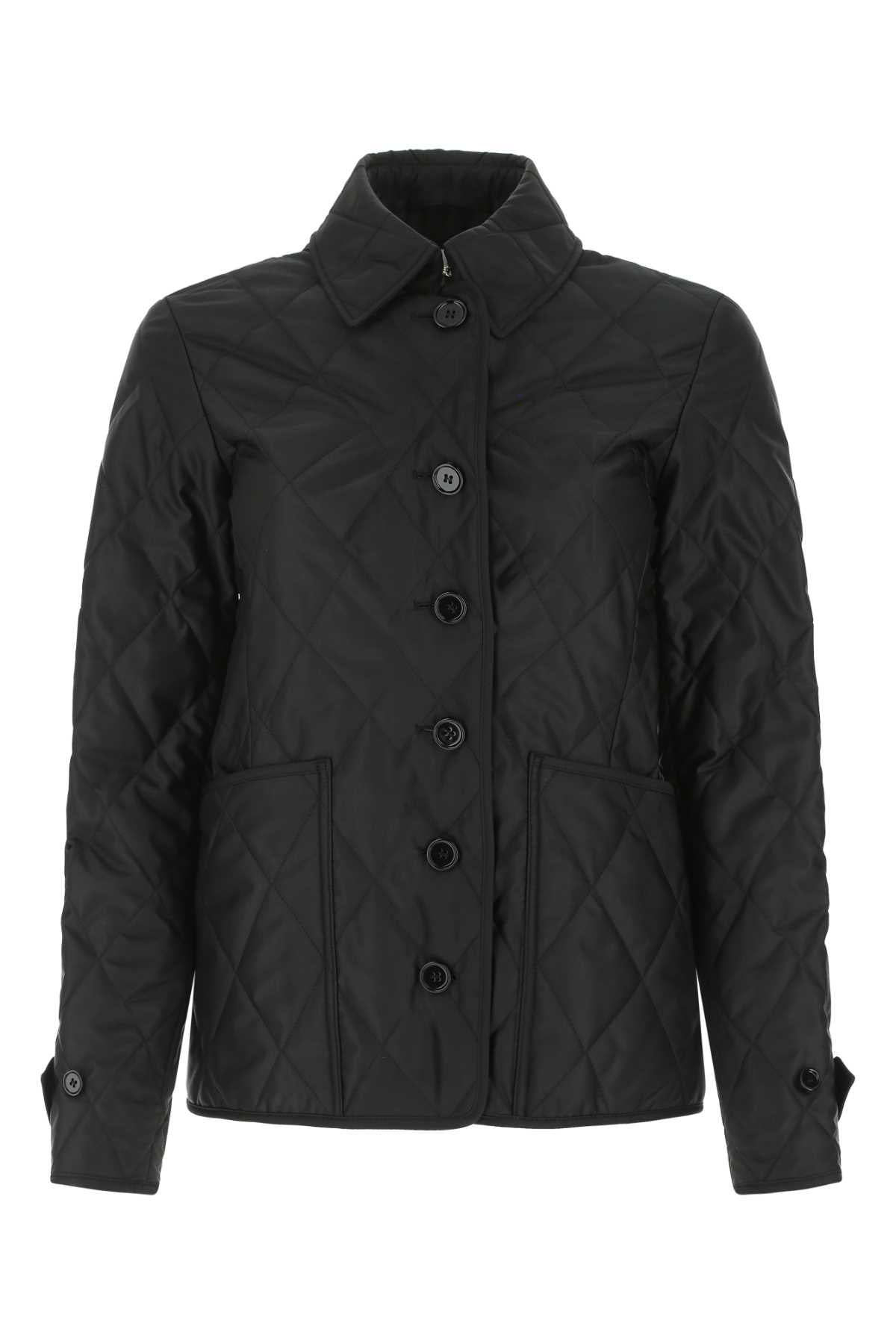 BURBERRY Chic Layered Polyester Jacket for Women