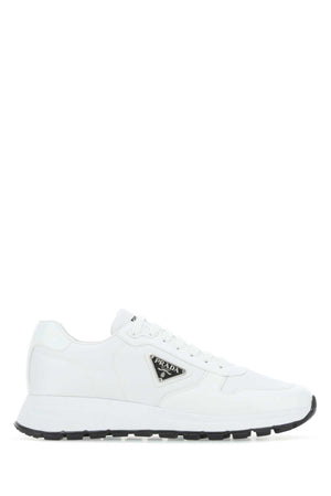 PRADA Modern Re-nylon and Leather Sneakers