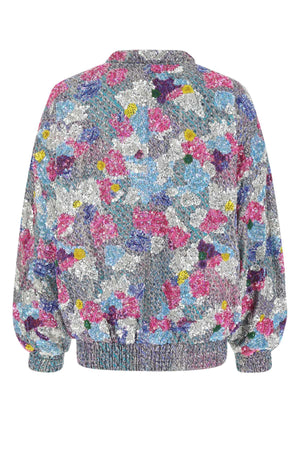 ISABEL MARANT Embellished Silk Blend Mini Jacket