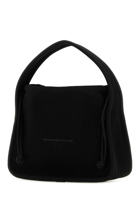 ALEXANDER WANG Mini Black Fabric Handbag