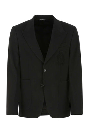 DOLCE & GABBANA Stretch Viscose Blend Blazer for Men