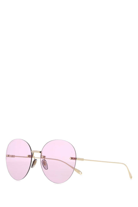 GUCCI Chic Gold Metal Sunglasses