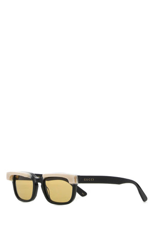 GUCCI Classic Black Acetate Sunglasses for Men