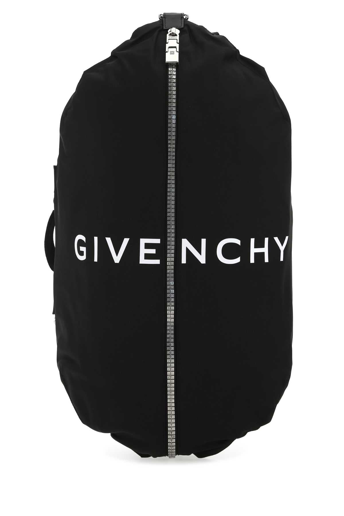 GIVENCHY Mini Black Nylon G-Zip Backpack for Men