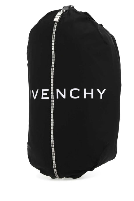 GIVENCHY Mini Black Nylon G-Zip Backpack for Men