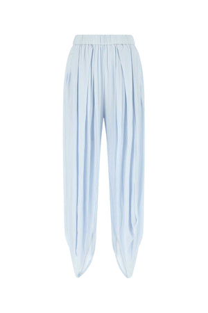 LOEWE Pastel Light-Blue Visco Pant for Women