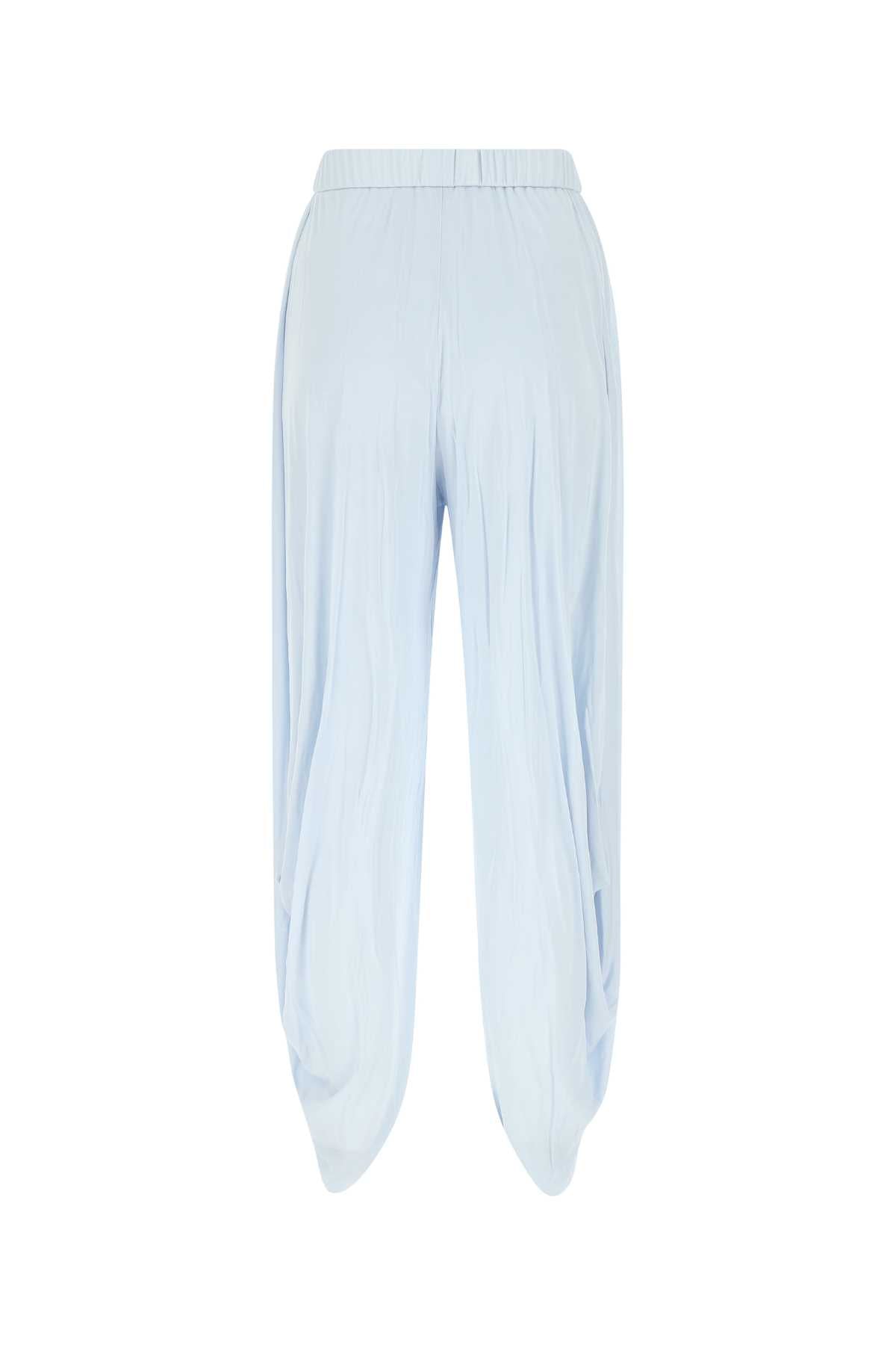 LOEWE Pastel Light-Blue Visco Pant for Women