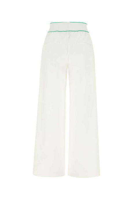 BOTTEGA VENETA Wide-Leg Cotton Pants for Women - Effortless Elegance