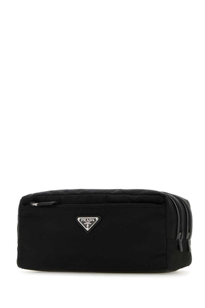 PRADA Men's Black Mini Beauty Case - 26x14x11 cm