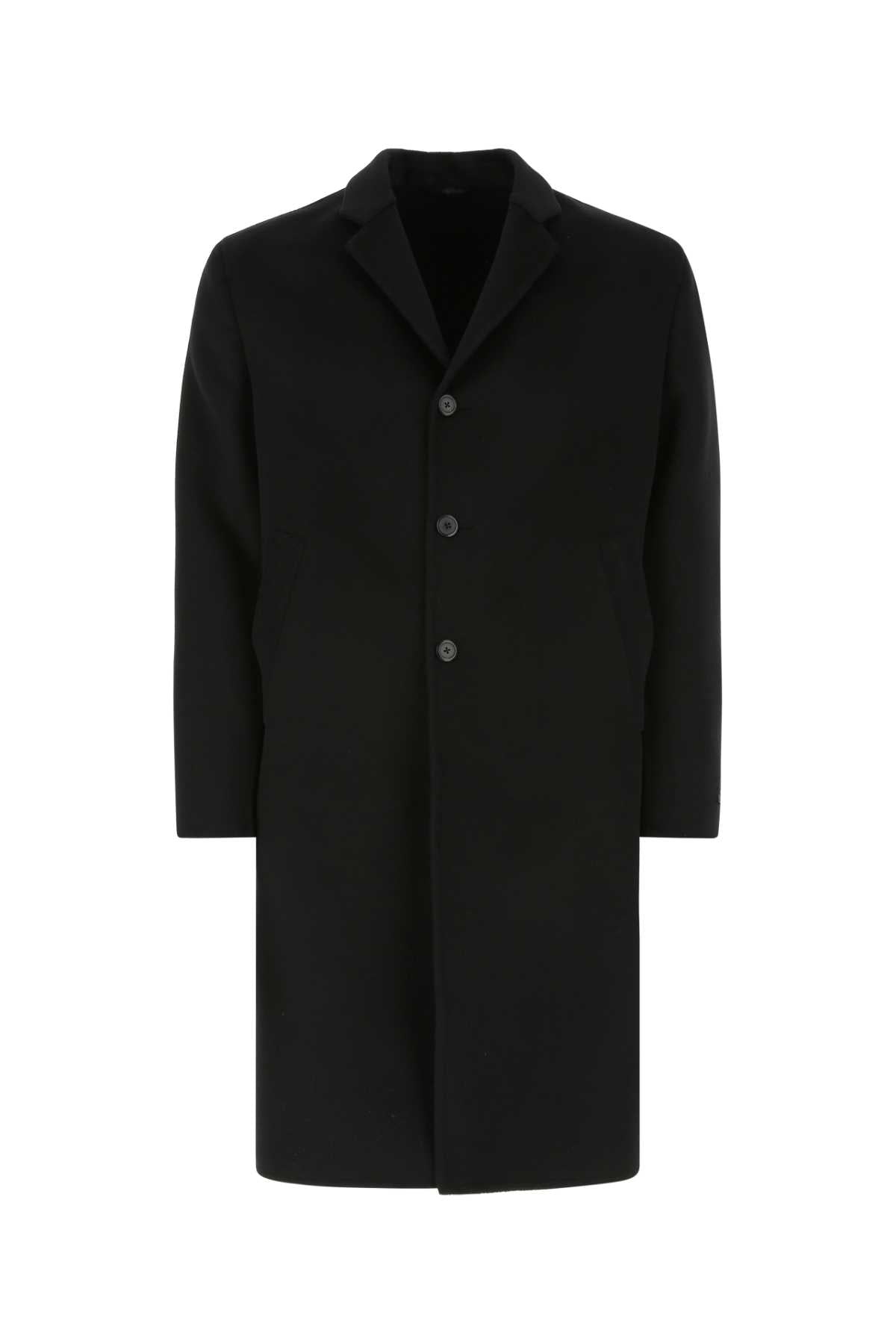 PRADA Sophisticated Black Wool Blend Jacket - Size XS