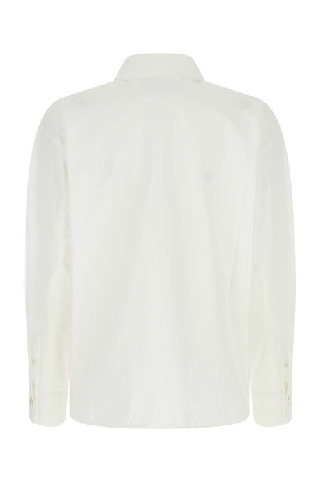 JIL SANDER Oversized Cotton Poplin Shirt for Women