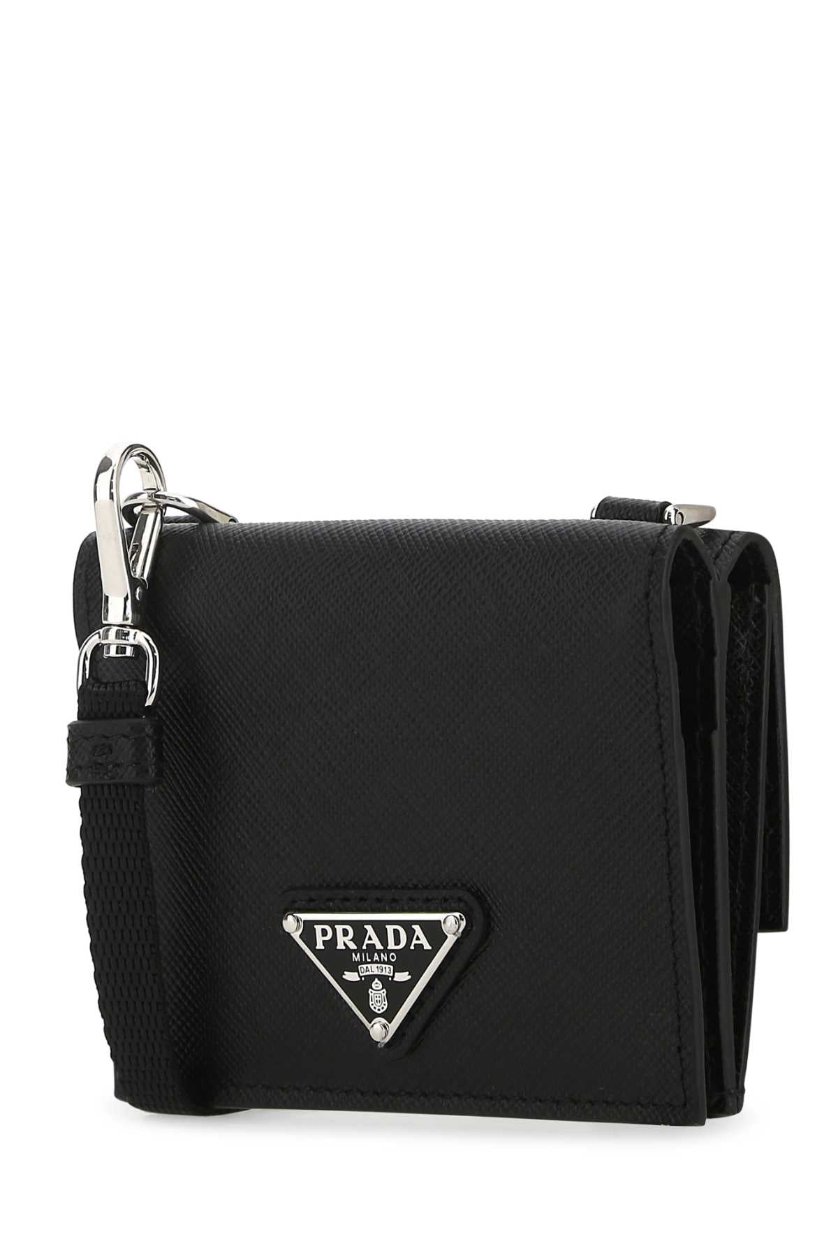 PRADA Sleek Leather Cardholder for Men