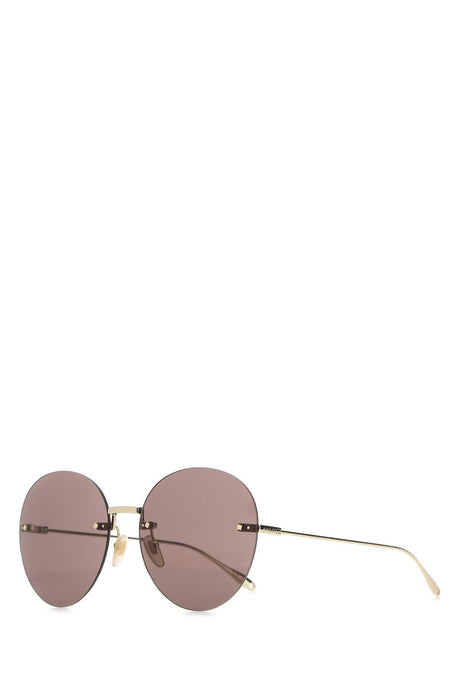 GUCCI Chic Gold Metal Sunglasses