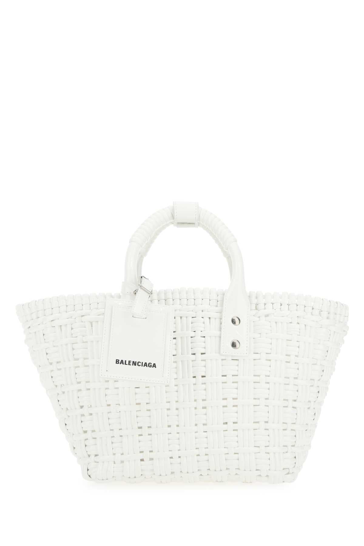 BALENCIAGA Mini Synthetic Leather Bistro Handbag