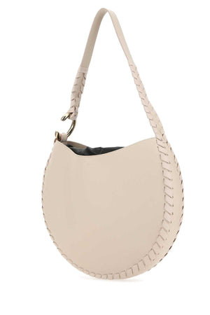 CHLOE Ivory Leather Large Mate Shoulder Handbag - 34cm