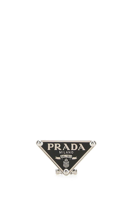 PRADA Elegant 925 Silver Mini Earrings