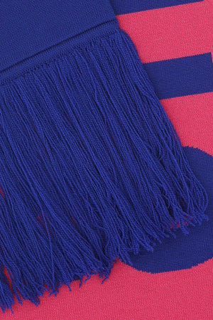 VETEMENTS Embroidered Wool Scarf - 180 cm x 21 cm