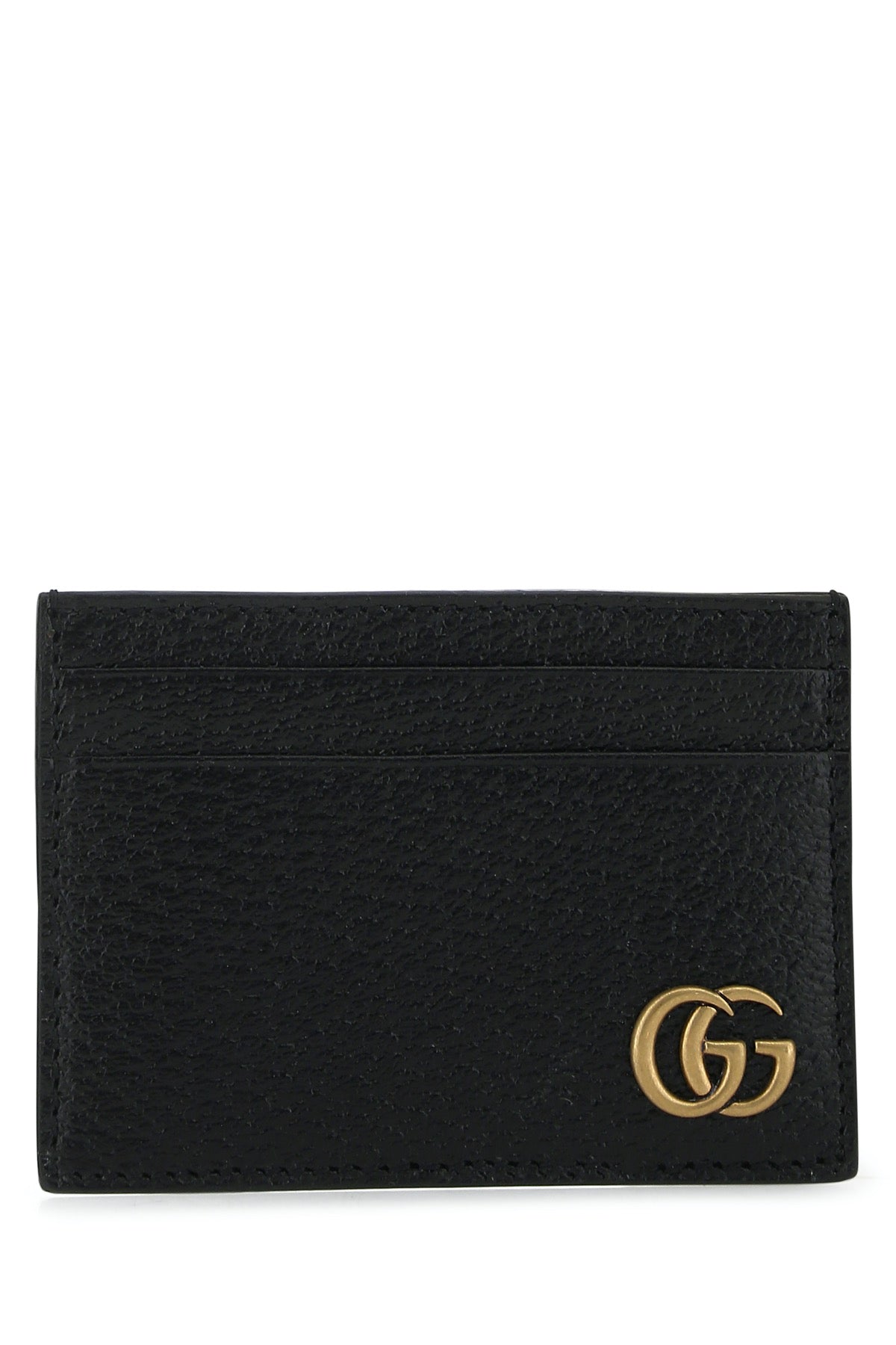 GUCCI Mini Black Leather Card Holder