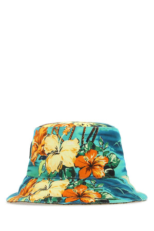 GUCCI Printed Cotton Blend Hat