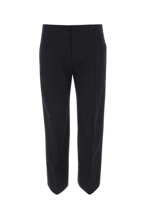 BOTTEGA VENETA Midnight Blue Cropped Cut Pants for Women