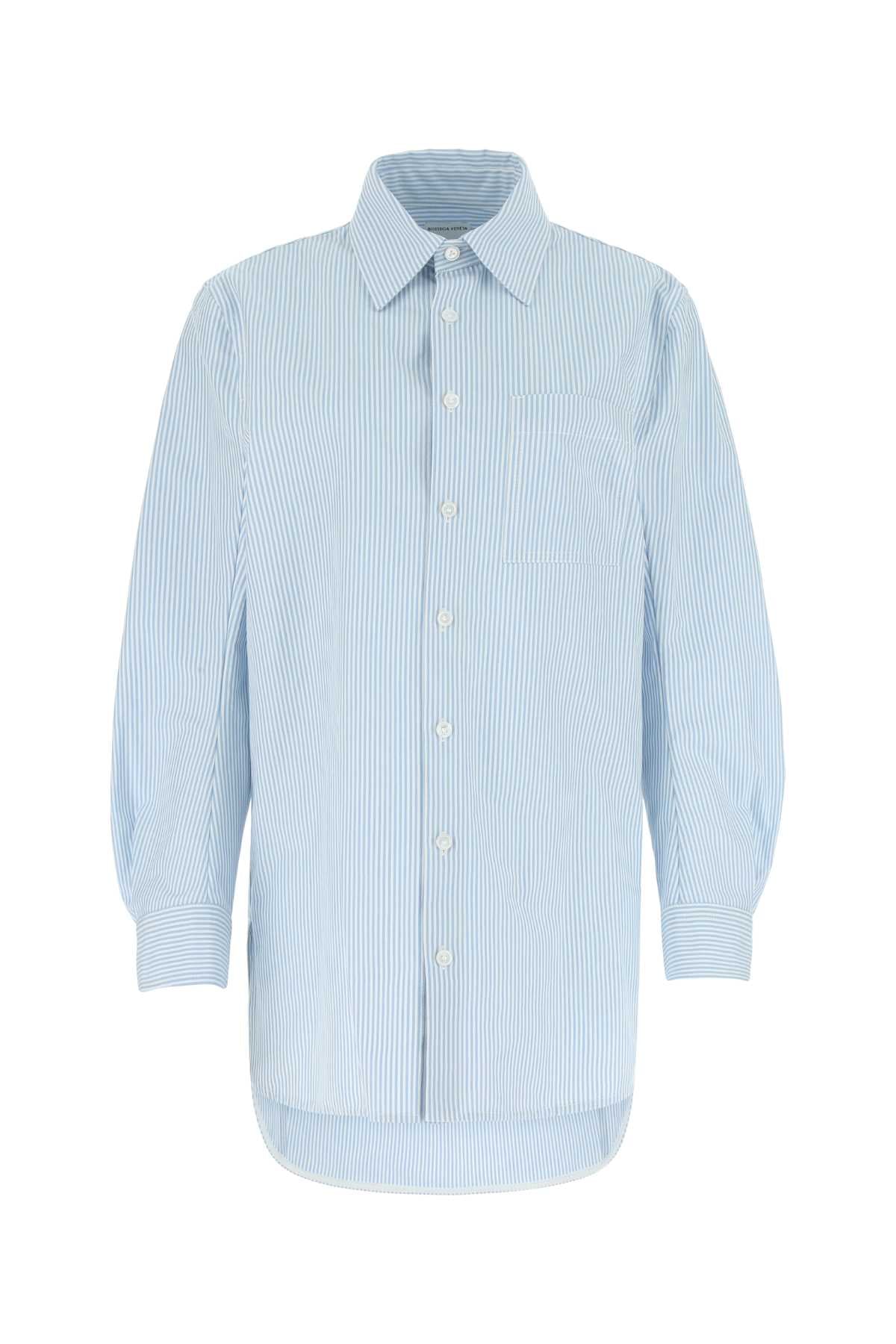 BOTTEGA VENETA Embroidered Cotton Oversize Shirt