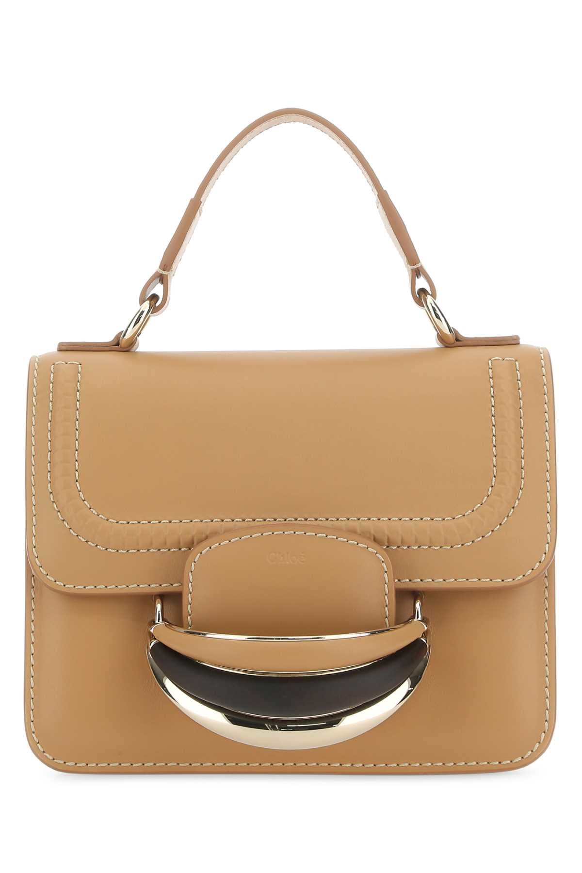 CHLOE Mini Camel Leather Handbag