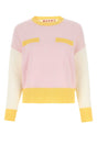 MARNI Oversized Multicolor Cashmere Sweater