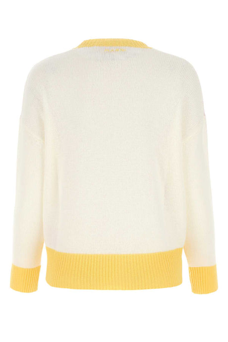 MARNI Oversized Multicolor Cashmere Sweater