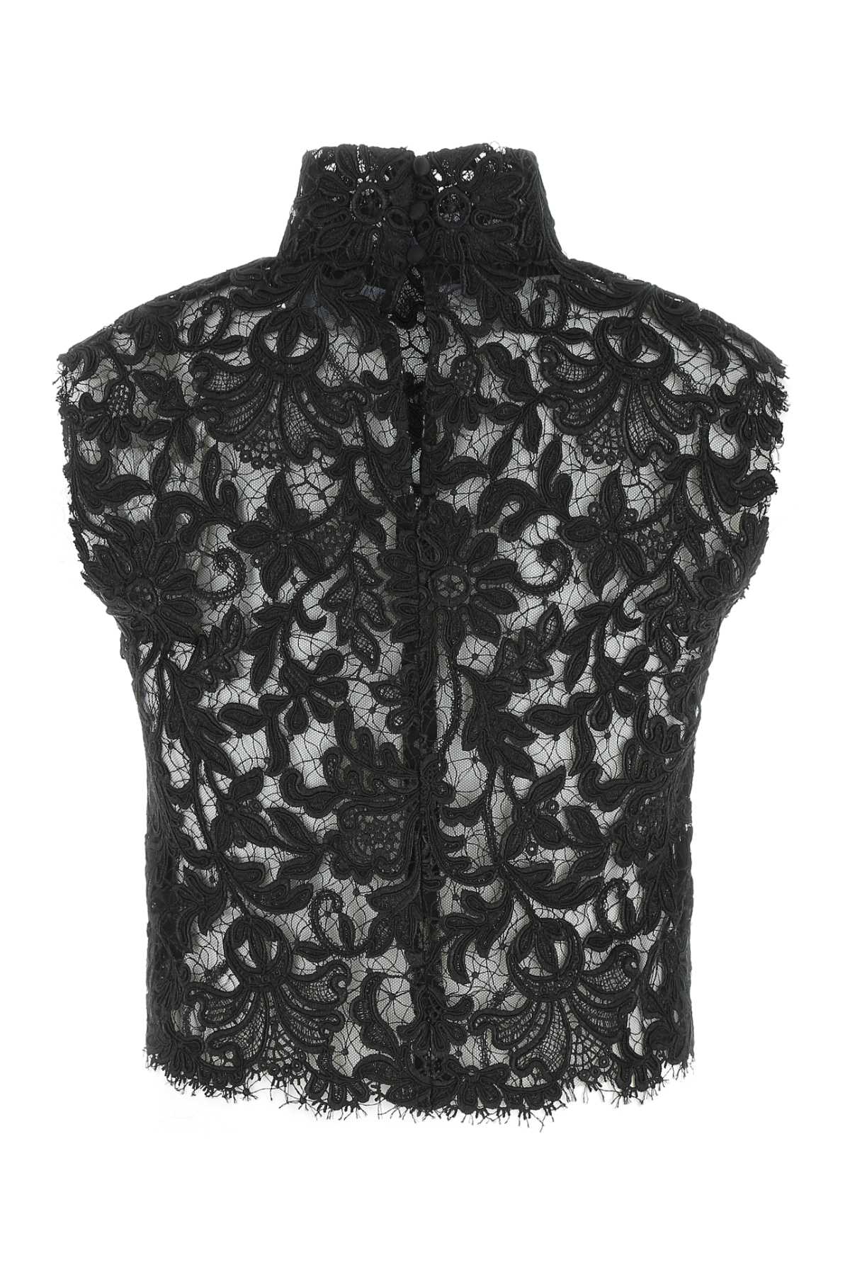 SAINT LAURENT Elegant Lace Top for Women