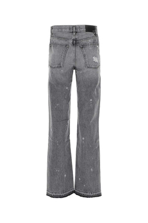 AMIRI Essential Women's Classic Grey Denim Jeans