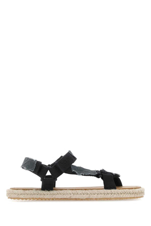 MAISON MARGIELA Multicolor Canvas Trekking Sandals for Women