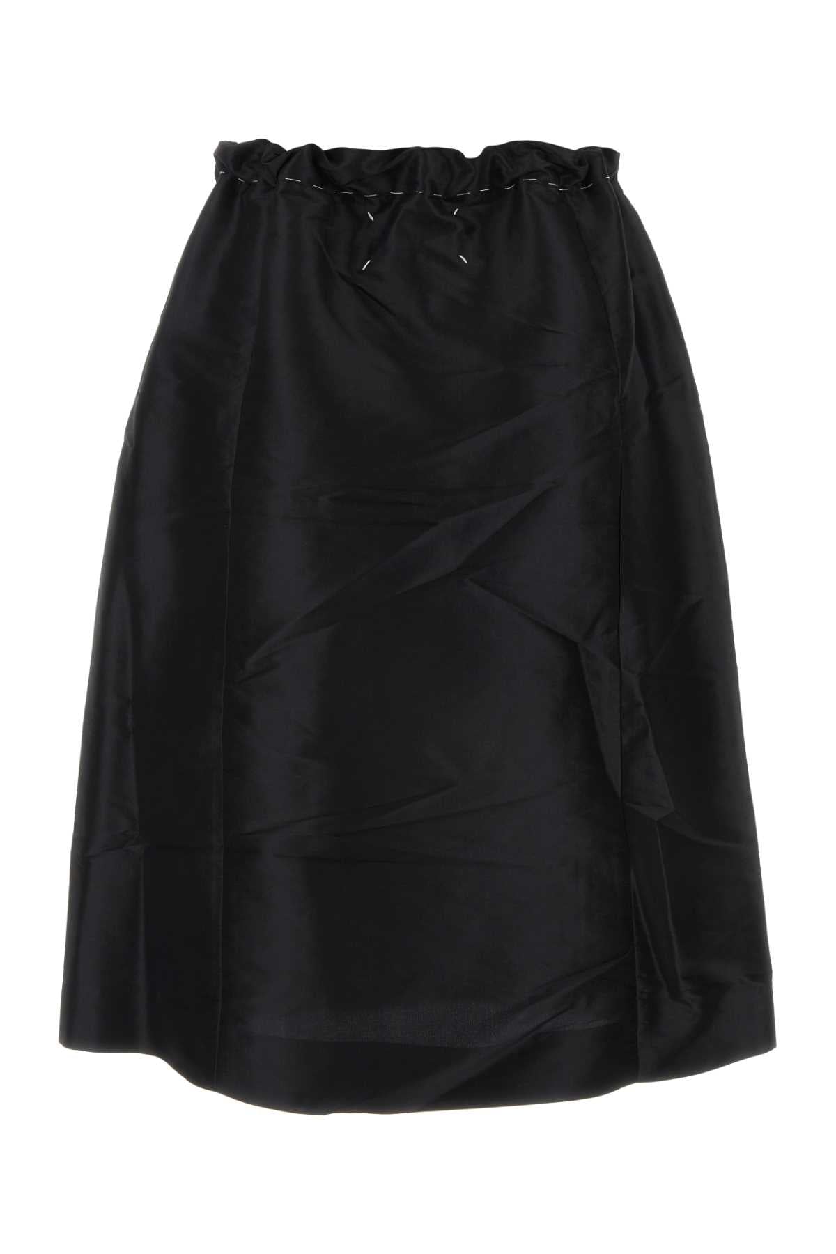 MAISON MARGIELA Elegant Black Mini Skirt for Women